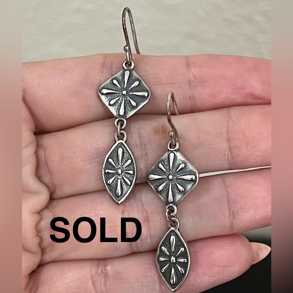 James Avery Retired Madeira Ear Hooks